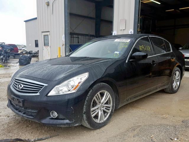 JN1CV6AP3CM622248 - 2012 INFINITI G37 BASE BLACK photo 2