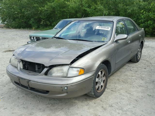 1YVGF22D6X5853907 - 1999 MAZDA 626 ES BEIGE photo 2