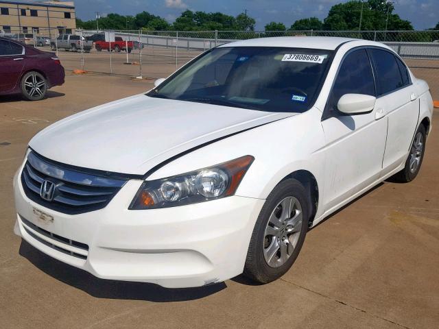 1HGCP2F49BA120537 - 2011 HONDA ACCORD LXP WHITE photo 2