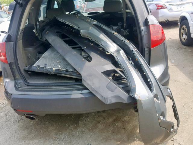 2HNYD28227H508561 - 2007 ACURA MDX GRAY photo 9