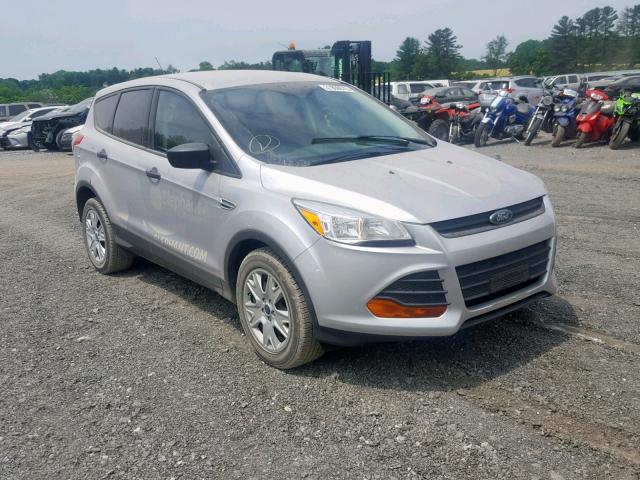 1FMCU0F70FUB78462 - 2015 FORD ESCAPE S SILVER photo 1