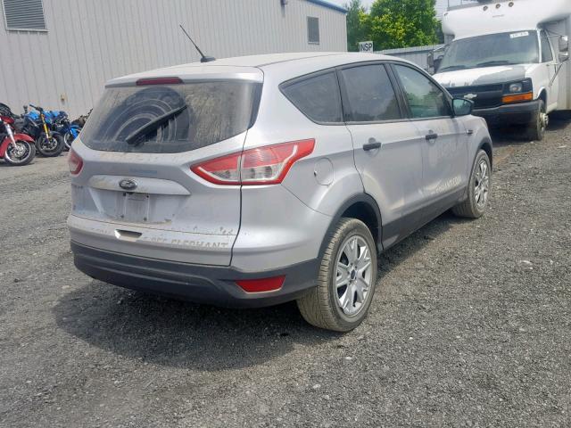 1FMCU0F70FUB78462 - 2015 FORD ESCAPE S SILVER photo 4