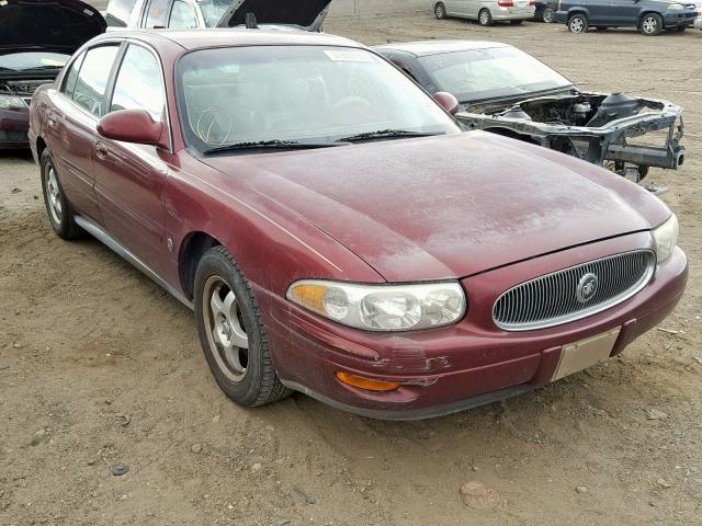 1G4HR54K9YU301996 - 2000 BUICK LESABRE LI MAROON photo 1