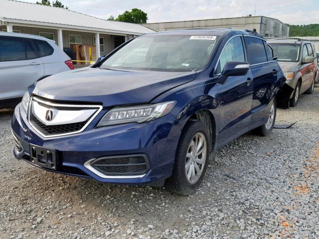 5J8TB4H57GL003048 - 2016 ACURA RDX TECHNO BLUE photo 2