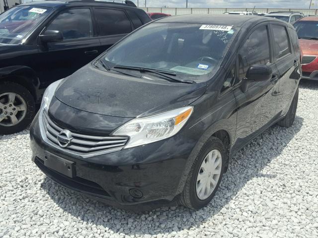 3N1CE2CP1EL355548 - 2014 NISSAN VERSA NOTE BLACK photo 2