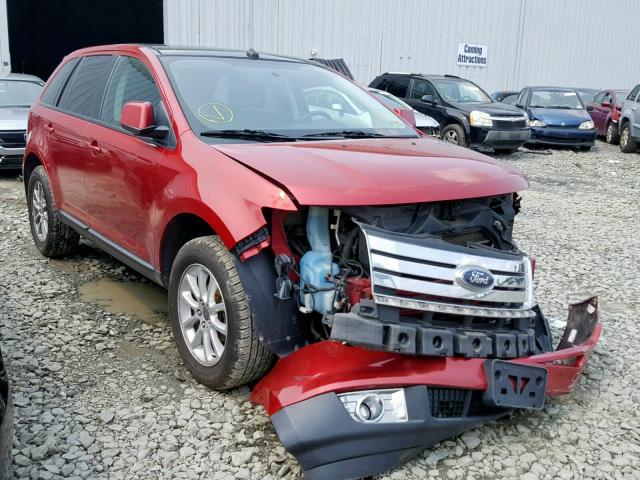 2FMDK38C79BA47044 - 2009 FORD EDGE SEL RED photo 1