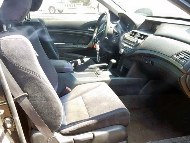 1HGCS1B34BA009111 - 2011 HONDA ACCORD LX- BLACK photo 5