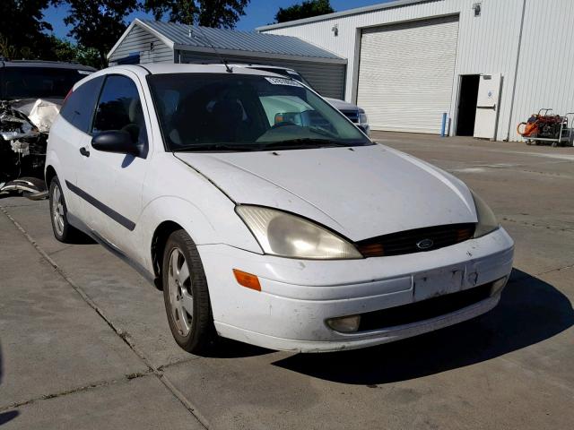 3FAFP31371R190693 - 2001 FORD FOCUS ZX3 WHITE photo 1