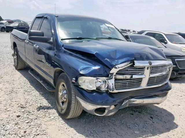 3D7KA28C03G783617 - 2003 DODGE RAM 2500 S BLUE photo 1