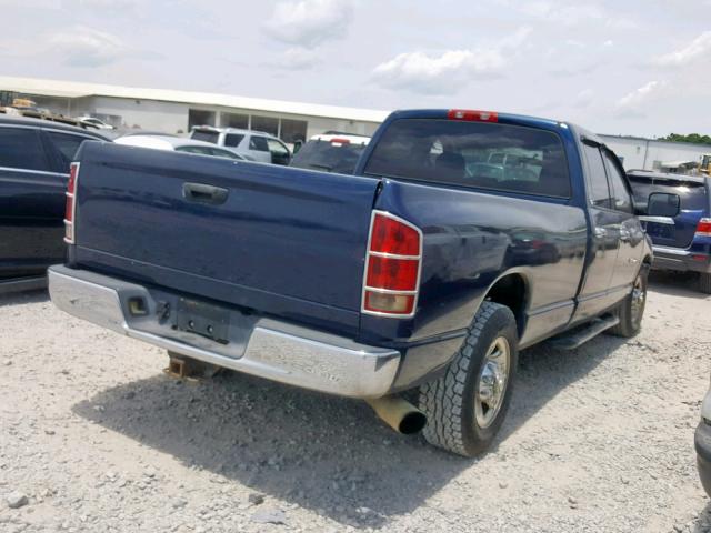 3D7KA28C03G783617 - 2003 DODGE RAM 2500 S BLUE photo 4