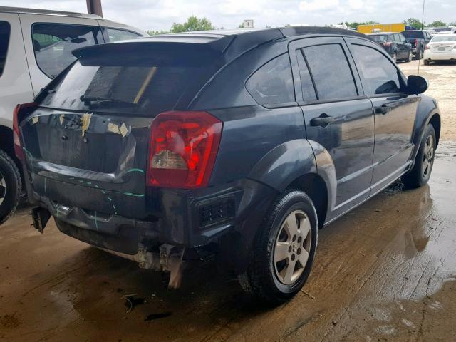 1B3HB28B27D554837 - 2007 DODGE CALIBER BLUE photo 4