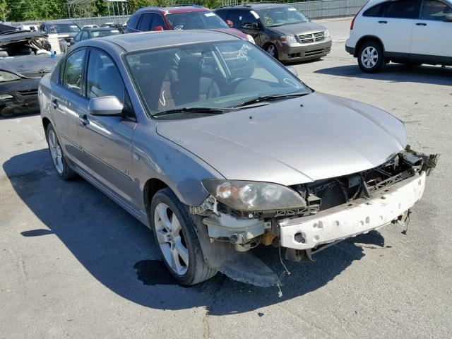 JM1BK323451341575 - 2005 MAZDA 3 S GRAY photo 1