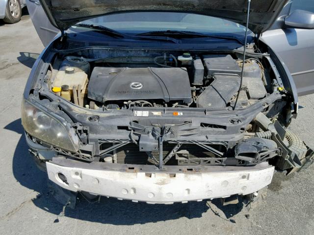 JM1BK323451341575 - 2005 MAZDA 3 S GRAY photo 7