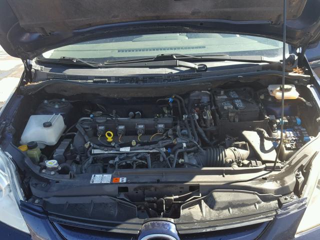 JM1CR293380300154 - 2008 MAZDA 5 BLUE photo 7