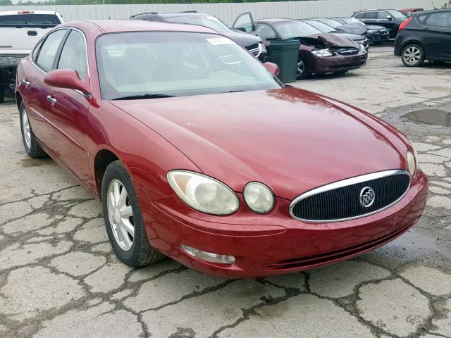 2G4WC582X61132261 - 2006 BUICK LACROSSE C MAROON photo 1