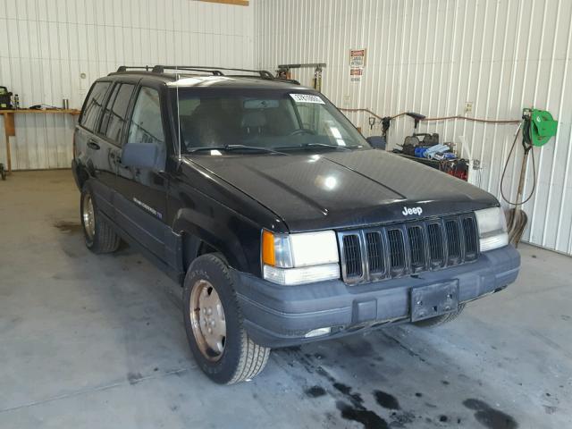 1J4GZ58S1VC747419 - 1997 JEEP GRAND CHER BLACK photo 1