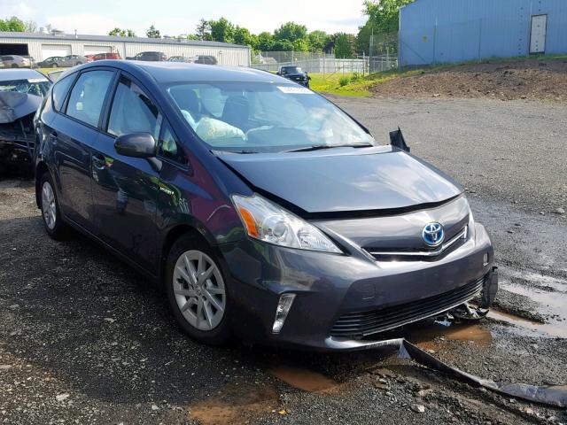 JTDZN3EU1C3148022 - 2012 TOYOTA PRIUS V GRAY photo 1