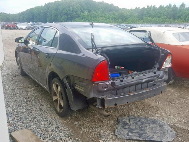 1G1ZC5E12BF228152 - 2011 CHEVROLET MALIBU 1LT GRAY photo 3