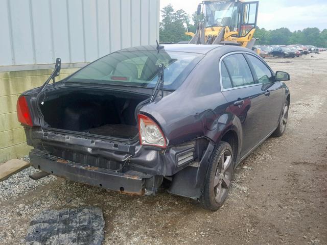 1G1ZC5E12BF228152 - 2011 CHEVROLET MALIBU 1LT GRAY photo 4