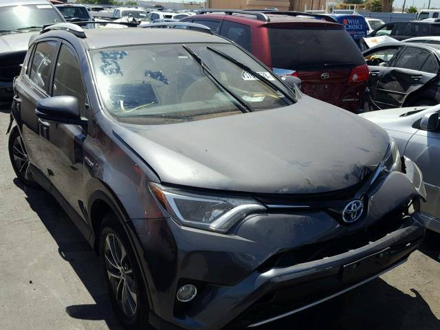 JTMRJREV0GD051188 - 2016 TOYOTA RAV4 HV XL GRAY photo 1