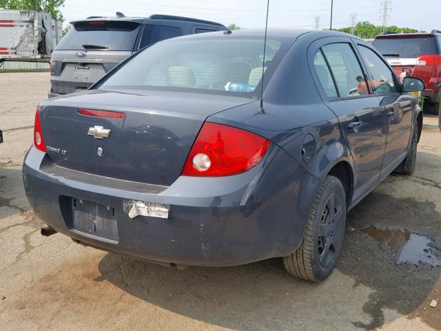 1G1AL58F787271845 - 2008 CHEVROLET COBALT LT GRAY photo 4