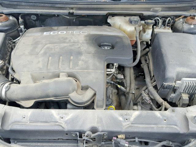 1G1ZH57B484293628 - 2008 CHEVROLET MALIBU 1LT BLACK photo 7