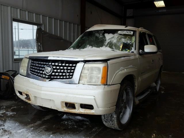 1GYEK63NX3R200050 - 2003 CADILLAC ESCALADE L WHITE photo 2