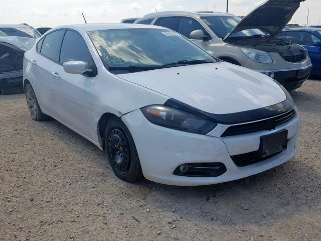 1C3CDFBA0DD326586 - 2013 DODGE DART SXT WHITE photo 1