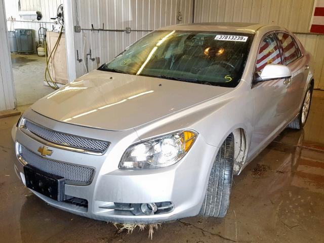 1G1ZG5E7XCF126138 - 2012 CHEVROLET MALIBU LTZ 银色 照片 2