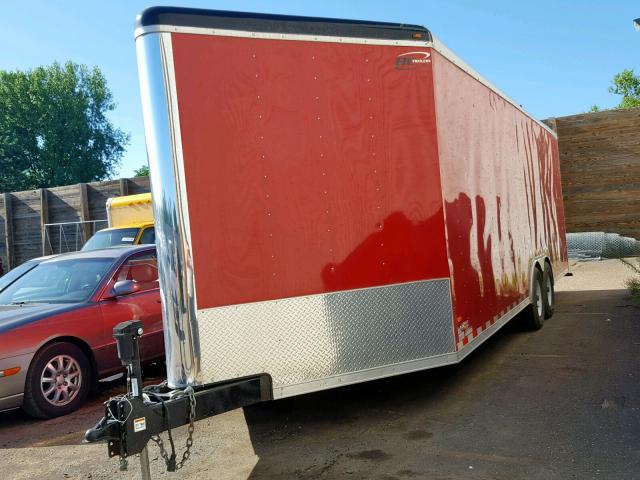 56VBE2925HM636831 - 2017 UTILITY TRAILER RED photo 2