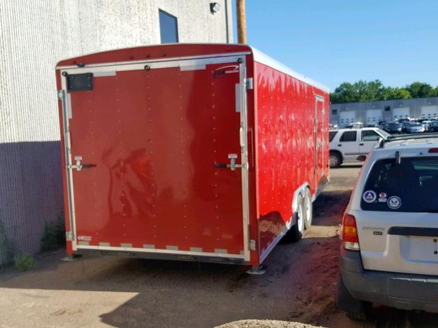 56VBE2925HM636831 - 2017 UTILITY TRAILER RED photo 4