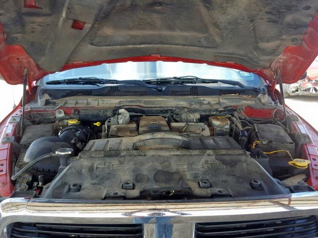 3C6UD5CL9CG106074 - 2012 DODGE RAM 2500 S წითელი ფოტო 7
