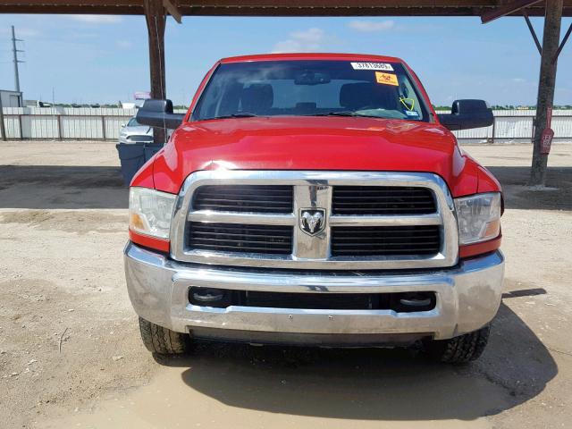 3C6UD5CL9CG106074 - 2012 DODGE RAM 2500 S RED photo 9