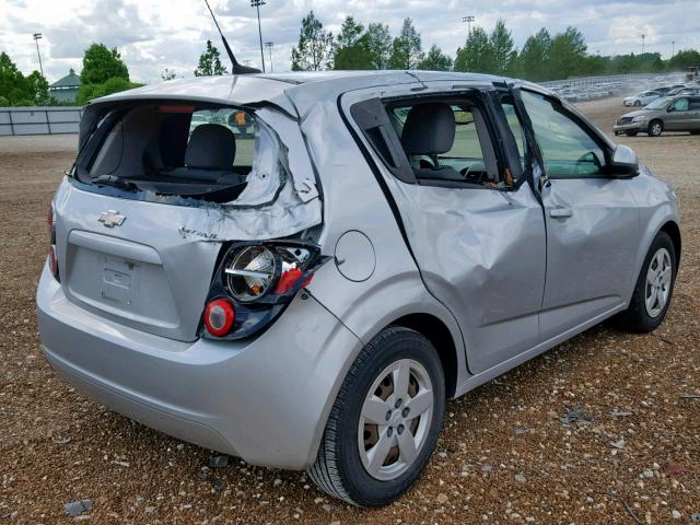 1G1JA6SH6D4249188 - 2013 CHEVROLET SONIC LS SILVER photo 9