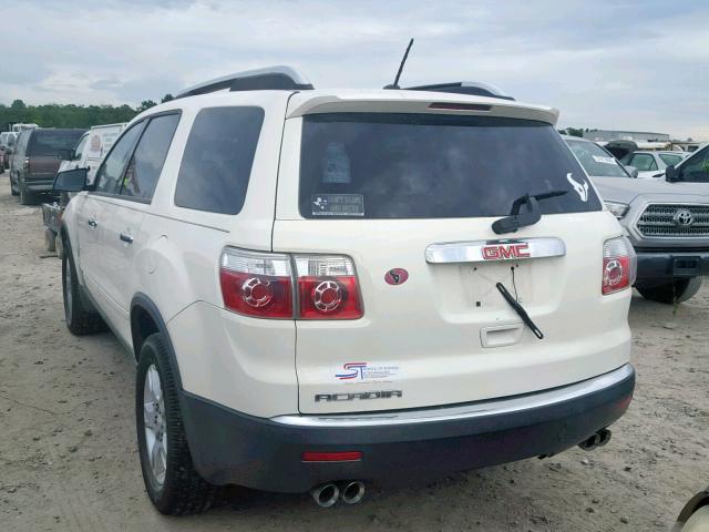 1GKER137X8J120330 - 2008 GMC ACADIA SLE WHITE photo 3