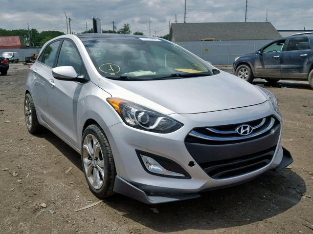 KMHD35LH7EU219797 - 2014 HYUNDAI ELANTRA GT SILVER photo 1