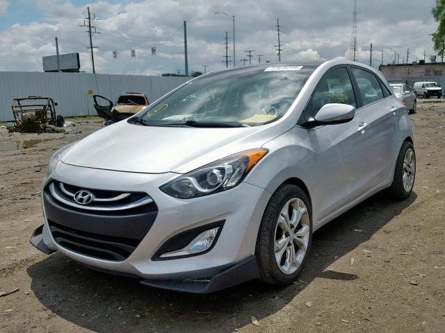 KMHD35LH7EU219797 - 2014 HYUNDAI ELANTRA GT SILVER photo 2