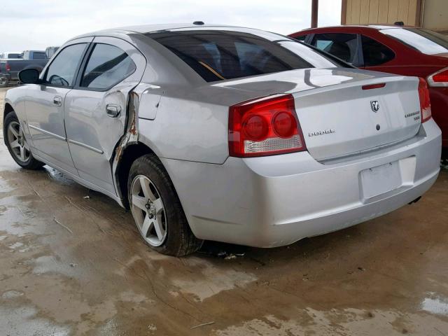 2B3CA3CV0AH168335 - 2010 DODGE CHARGER SX SILVER photo 3