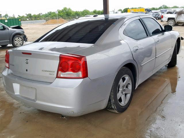 2B3CA3CV0AH168335 - 2010 DODGE CHARGER SX SILVER photo 4