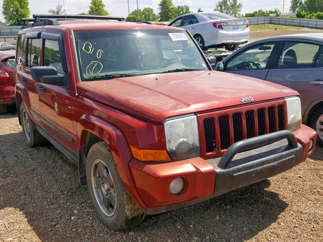 1J8HG48KX6C134400 - 2006 JEEP COMMANDER GRAY photo 1
