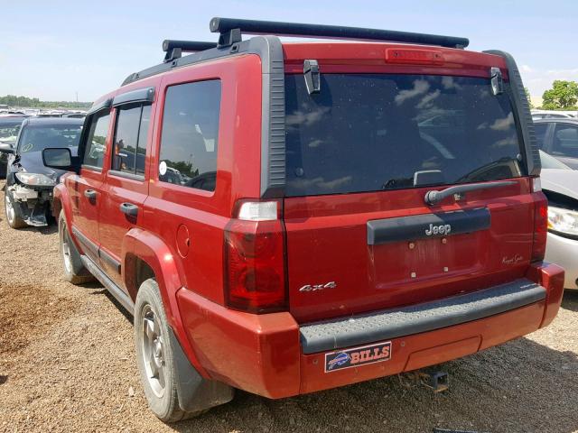 1J8HG48KX6C134400 - 2006 JEEP COMMANDER GRAY photo 3