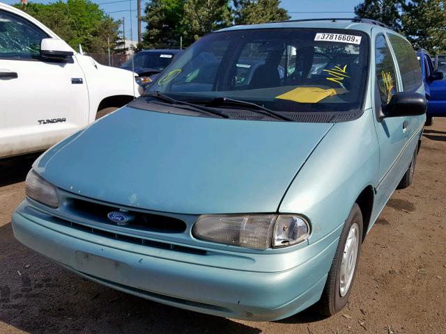 2FMDA5143TBC11835 - 1996 FORD WINDSTAR W GREEN photo 2