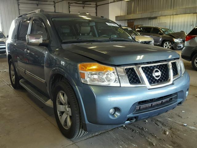 5N1BA0ND3BN615600 - 2011 NISSAN ARMADA SV BLUE photo 1