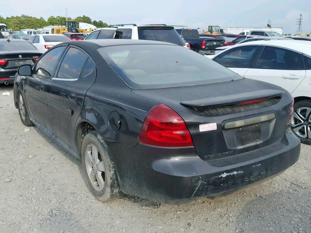 2G2WP552881122218 - 2008 PONTIAC GRAND PRIX BLACK photo 3