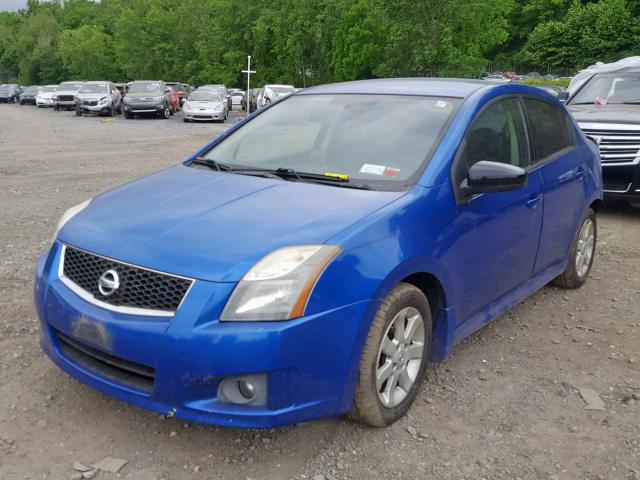 3N1AB6AP1AL632350 - 2010 NISSAN SENTRA 2.0 BLUE photo 2