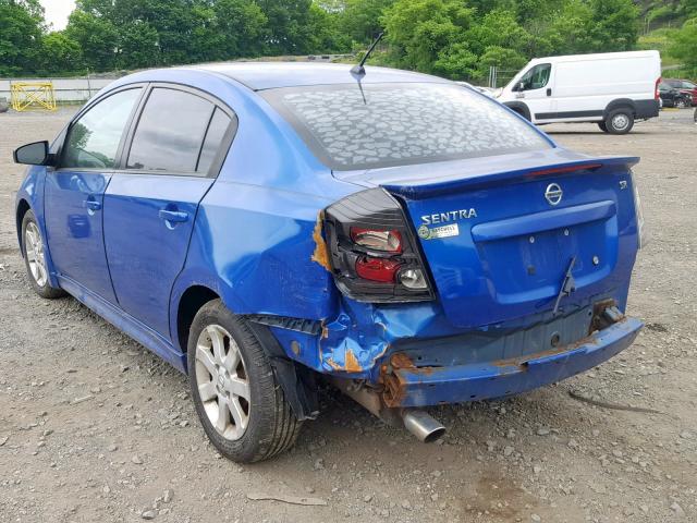 3N1AB6AP1AL632350 - 2010 NISSAN SENTRA 2.0 BLUE photo 3