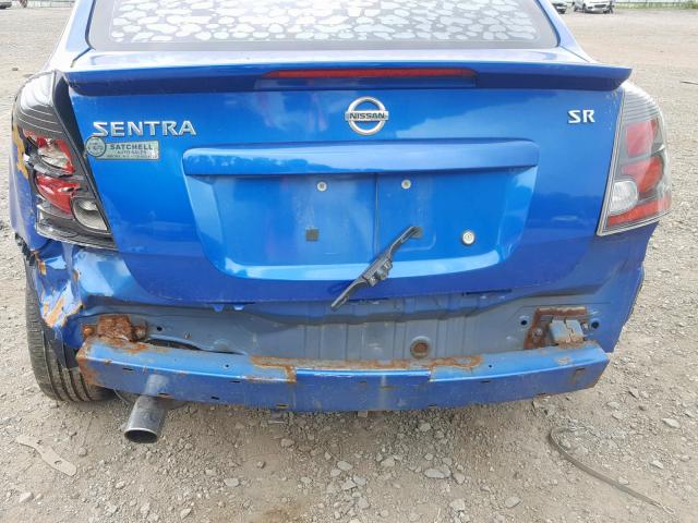 3N1AB6AP1AL632350 - 2010 NISSAN SENTRA 2.0 BLUE photo 9