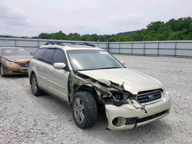 4S4BP86C564339693 - 2006 SUBARU LEGACY OUT WHITE photo 1