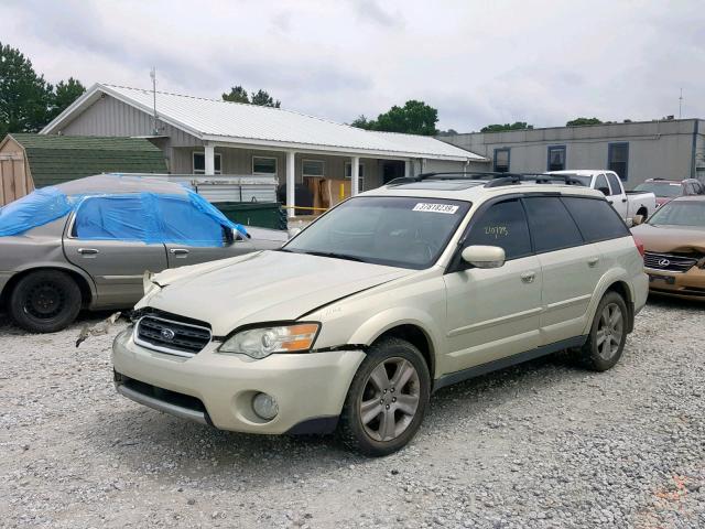 4S4BP86C564339693 - 2006 SUBARU LEGACY OUT WHITE photo 2