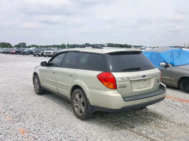 4S4BP86C564339693 - 2006 SUBARU LEGACY OUT WHITE photo 3